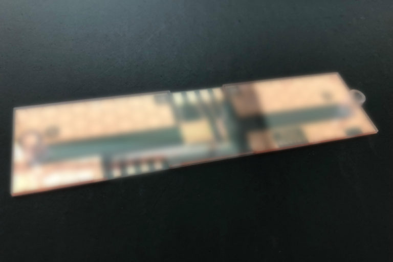 End-to-end support from microfluidic channel fabrication to packaging
