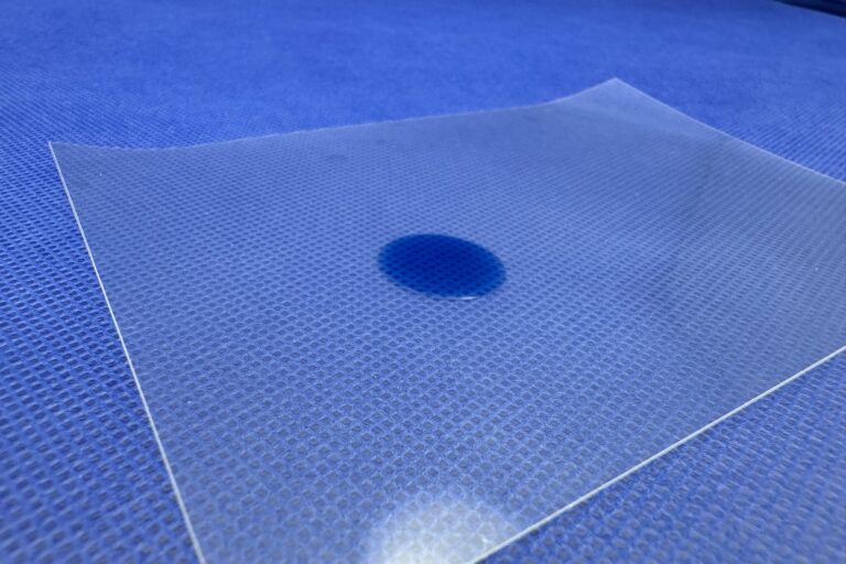 【MOVIE】Hydrophilic PDMS Sheet
